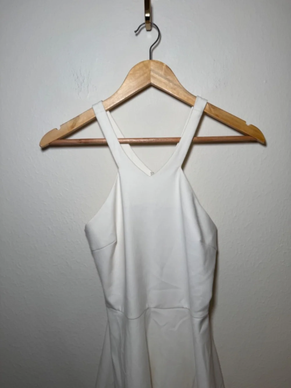 Elizabeth and James White Fit Flare Cocktail Party Mini Dress Size 4